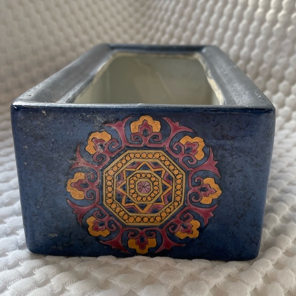 Vintage The Oklahoma Importing Company decorative box planter - Picture 2 of 4